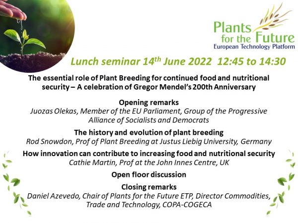 Plant Etp Lunch Seminar Agenda